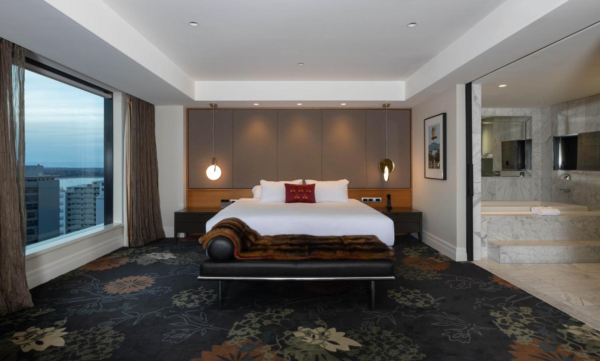 The Grand By Skycity Auckland Kültér fotó A suite at the hotel